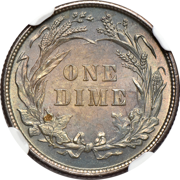 1892 NGC MS-65, and an 1897 PCGS MS-65