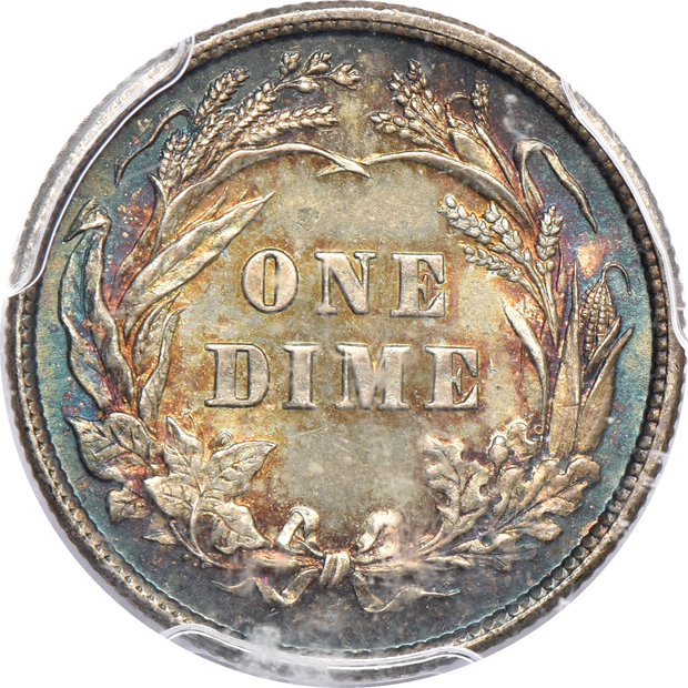 1892 NGC MS-65, and an 1897 PCGS MS-65