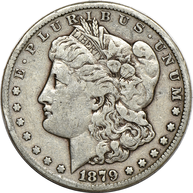 Thirty-one Carson City minted Morgan silver dollars