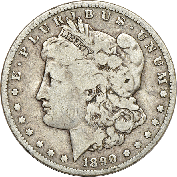 Thirty-one Carson City minted Morgan silver dollars