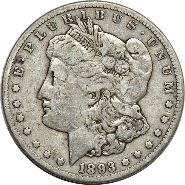Thirty-one Carson City minted Morgan silver dollars