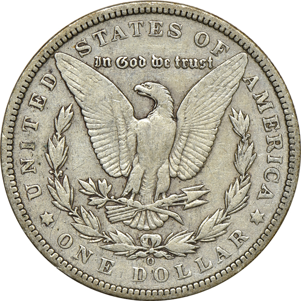 Collection of Morgan and Peace silver dollars in Dansco albums