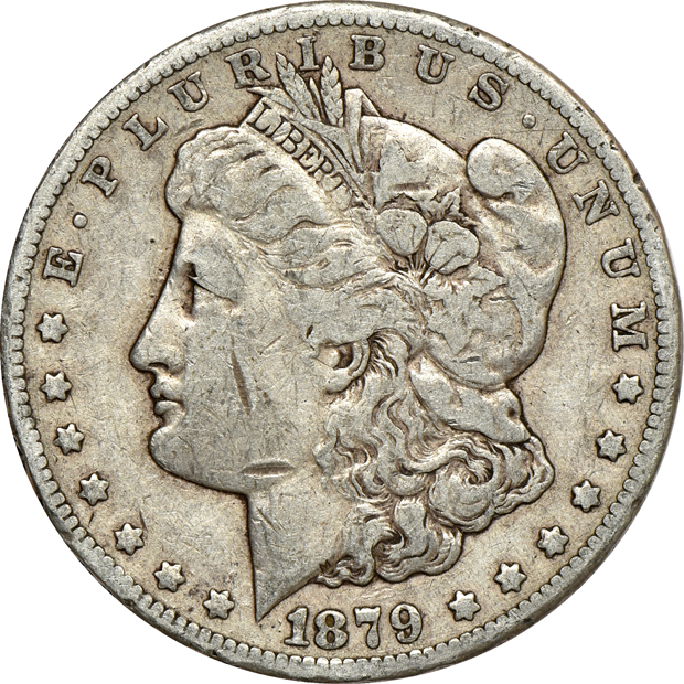 Twenty Carson City minted Morgan silver dollars, Good to VG