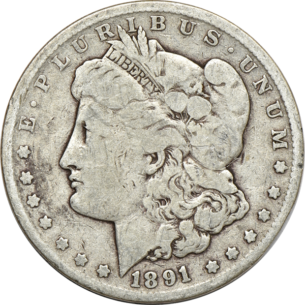 Twenty Carson City minted Morgan silver dollars, Good to VG