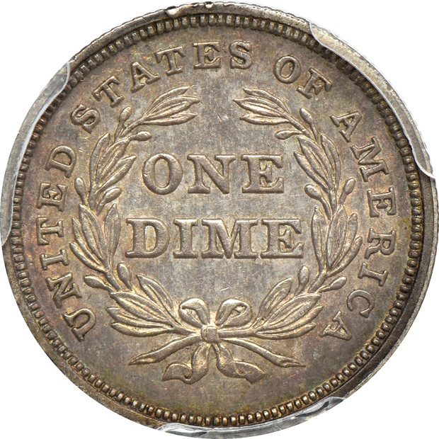 1837 No Stars Large Date PCGS MS-62 (shield)