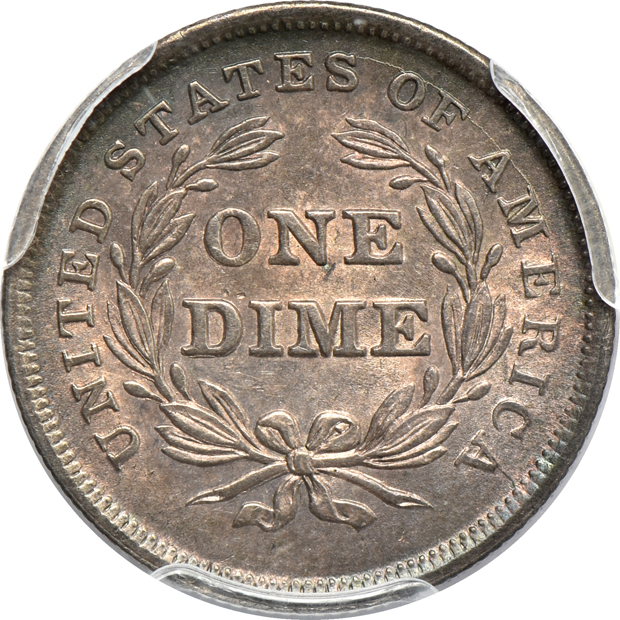 1838 No Drapery Large Stars PCGS MS-64 (shield)
