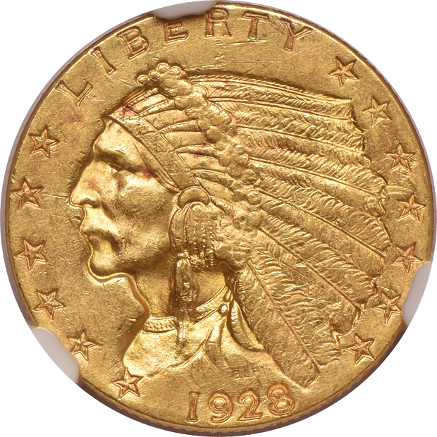 1927 NGC MS-62, 1928 NGC MS-62, and 1929 PCGS MS-62