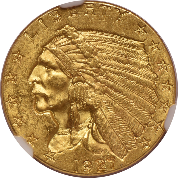 1927 NGC MS-62, 1928 NGC MS-62, and 1929 PCGS MS-62