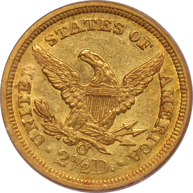Four certified Liberty Head quarter eagles