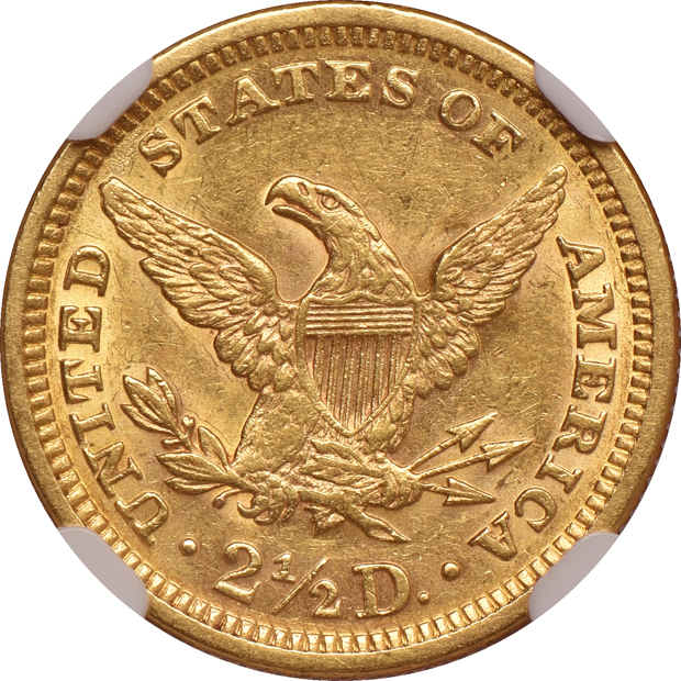 Four certified Liberty Head quarter eagles