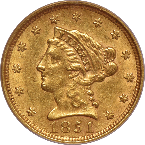 Four certified Liberty Head quarter eagles
