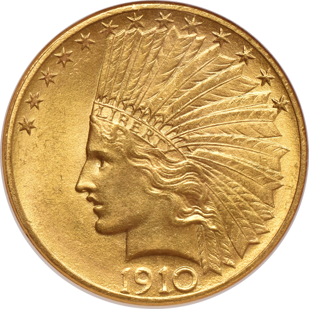 1910 NGC MS-63, and a 1911 PCGS MS-62