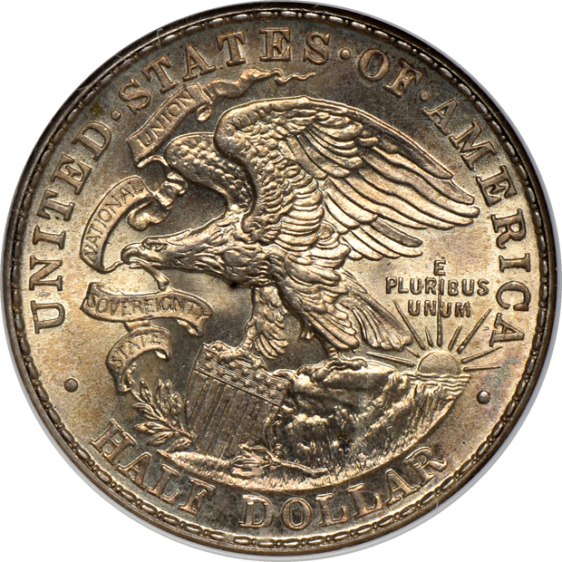 1918 Lincoln MS-65, and a 1936 Albany MS-64 (no line), both NGC