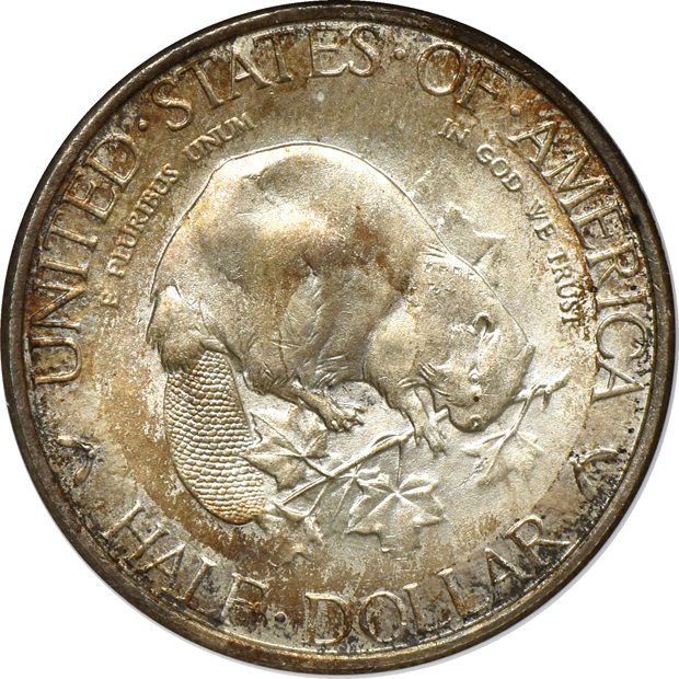 1918 Lincoln MS-65, and a 1936 Albany MS-64 (no line), both NGC