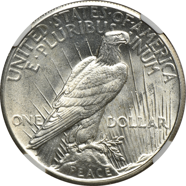 1927 NGC MS-64, 1927-D PCGS MS-64, and a 1927-S PCGS MS-64