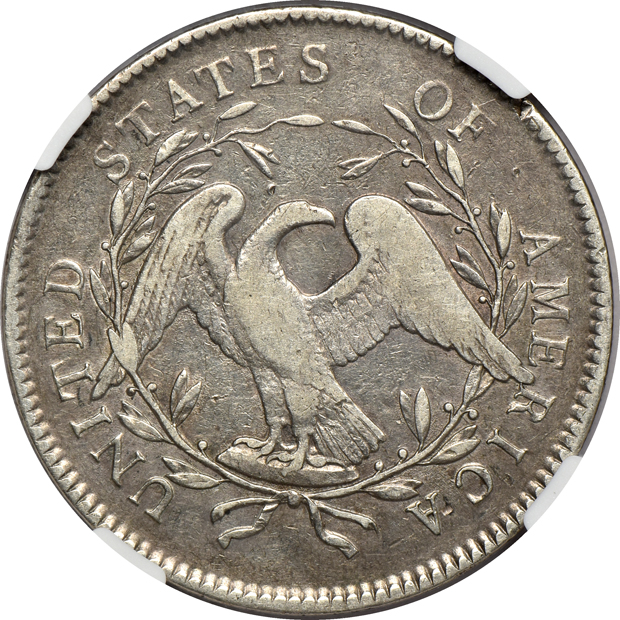 1795 2 Leaves NGC VF-30