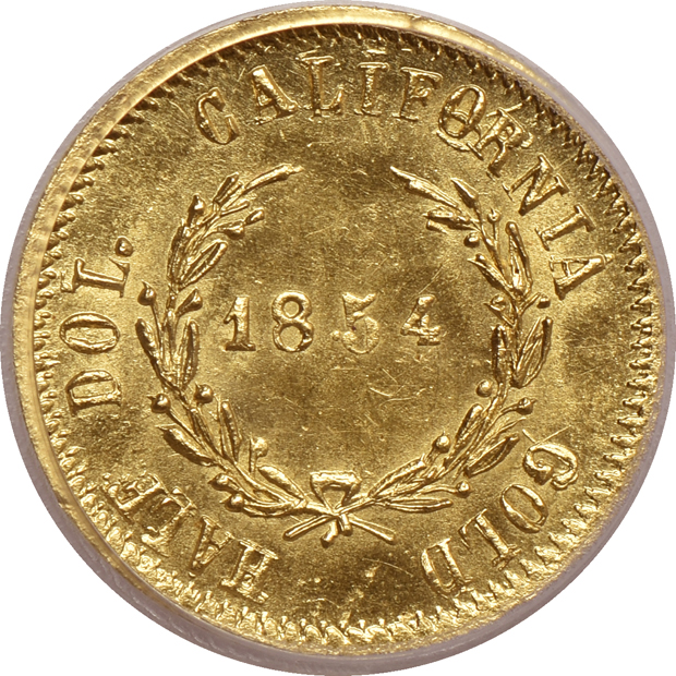 1854 BG-1304 PCGS MS-63