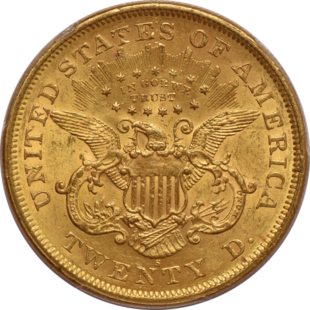 1875-S PCGS MS-61