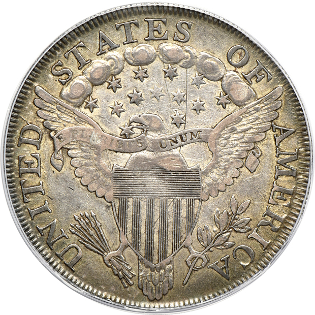 1799 PCGS XF details/graffiti