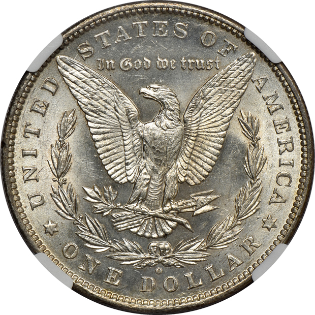 1880-O NGC MS-64