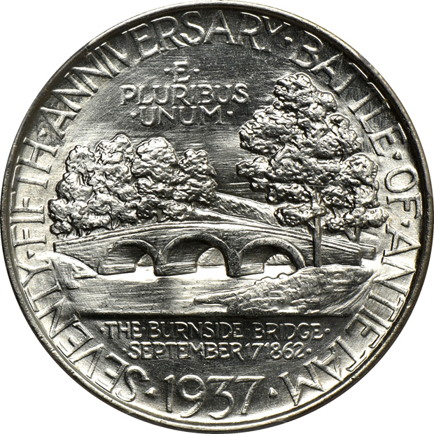 1936 Gettysburg and a 1937 Antietam, both PCGS MS-64