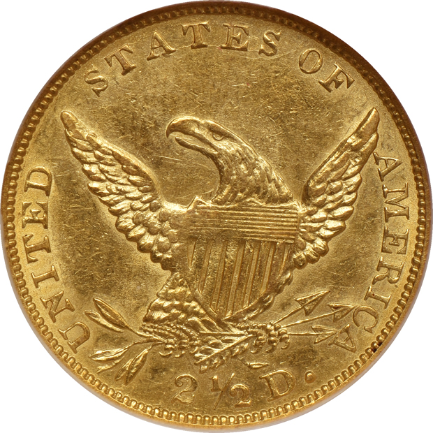 1836 Script 8 NGC AU-58