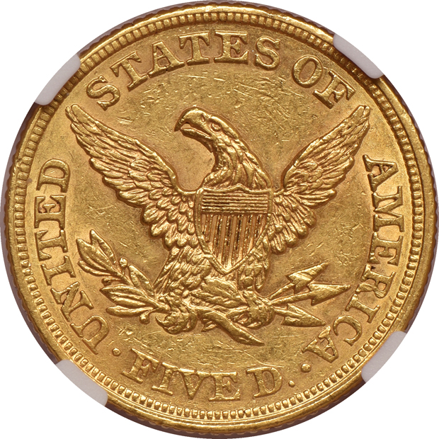 1861 NGC AU-58