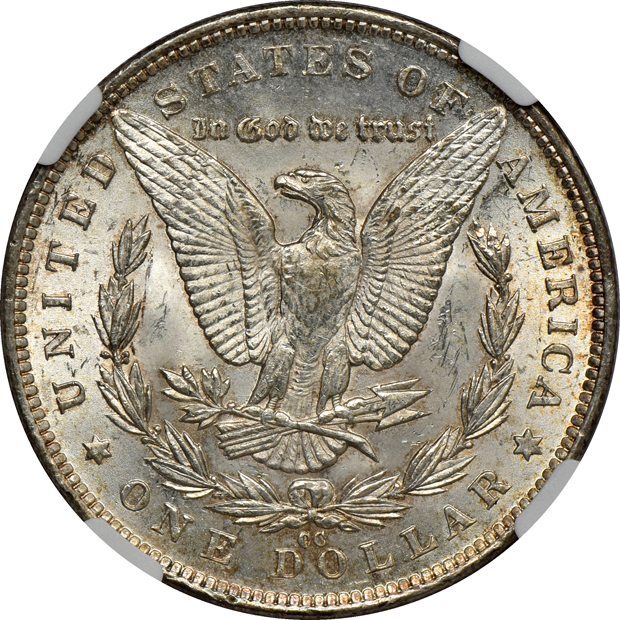 1891-CC VAM-3 Spitting Eagle NGC MS-63