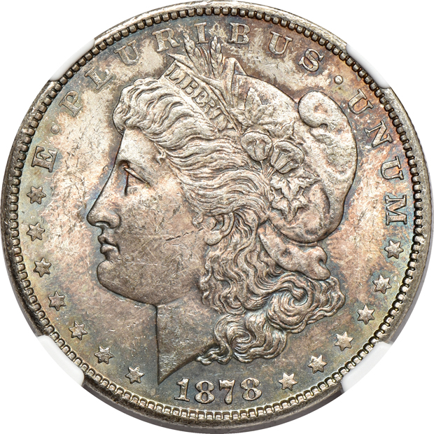 Two 1878-CC NGC MS-62