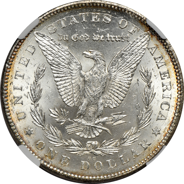 Two 1878-CC NGC MS-62