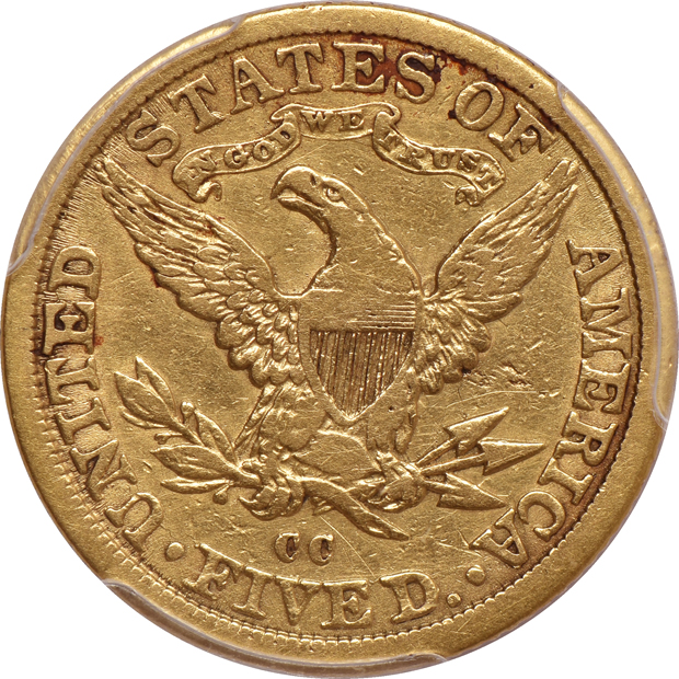 1882-CC PCGS VF details/harshly cleaned