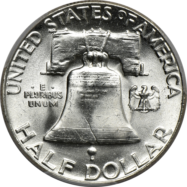 Thirteen certified United States silver coins, as listed