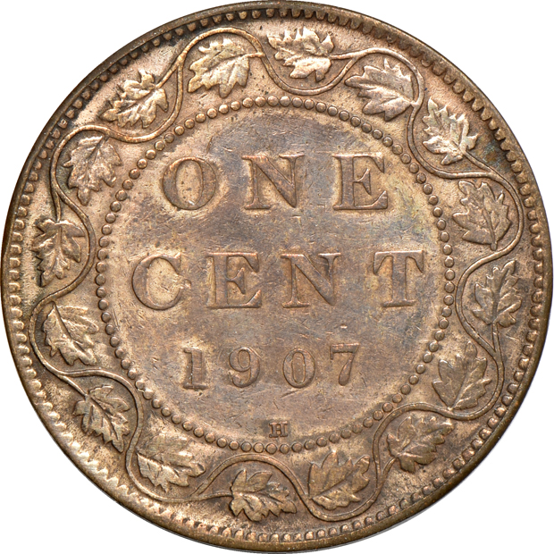 Canada - Complete collection of Large cents 1858 through 1920, and a collection of Canadian quarters, both in Whitman albums