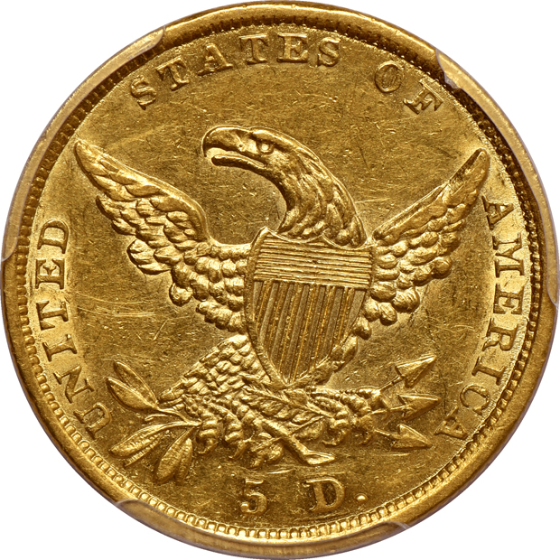 1836 PCGS AU-50