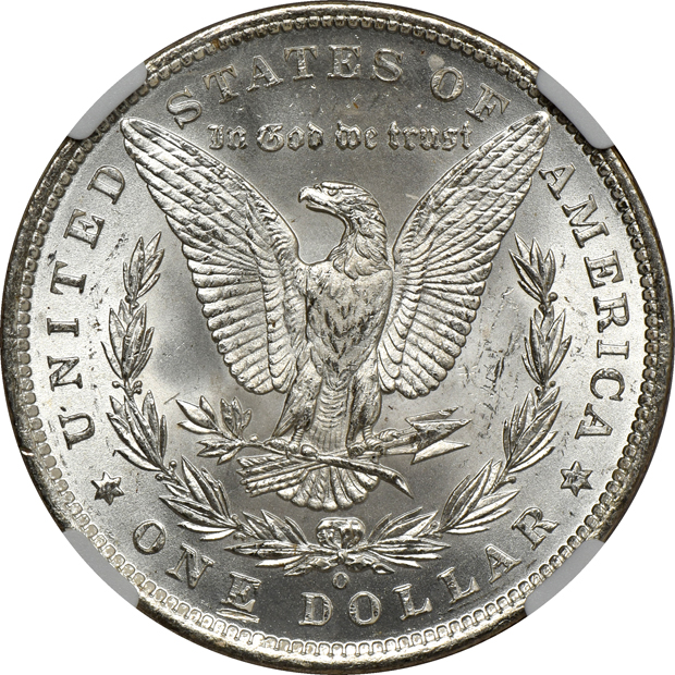Sixteen 1885-O NGC MS-65