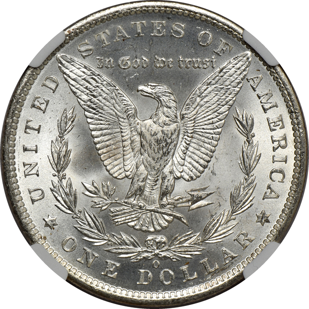 Sixteen 1885-O NGC MS-65