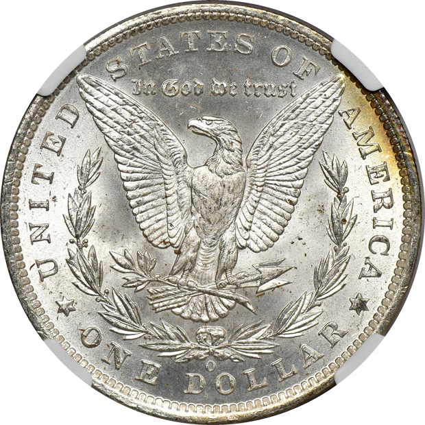Sixteen 1885-O NGC MS-65