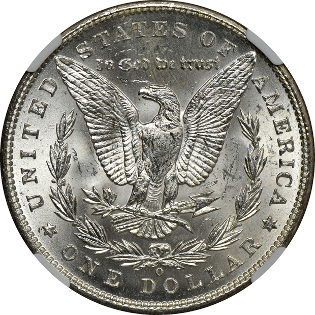 Eight 1898-O and two 1904-O, all NGC MS-65
