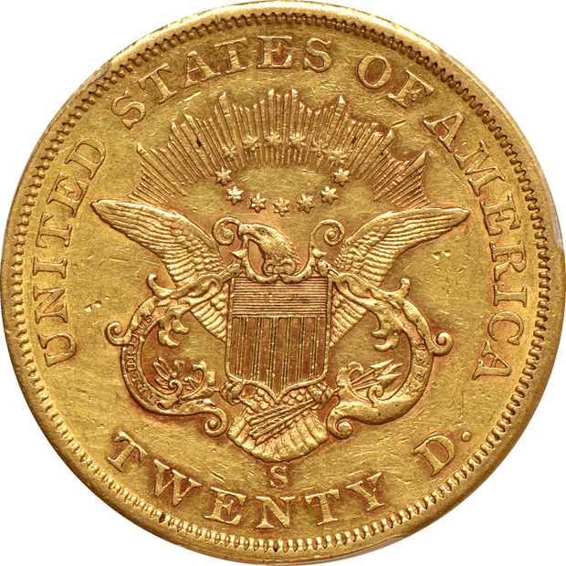 1856-S PCGS XF-45