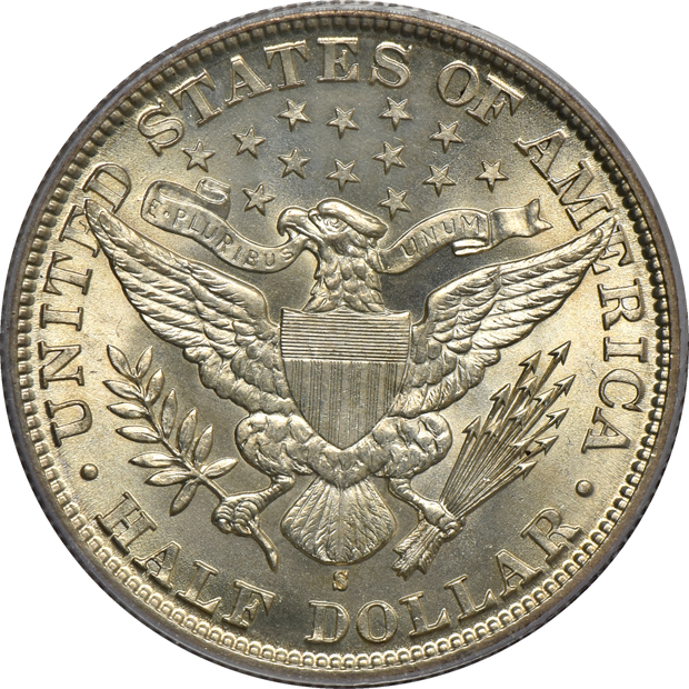 1899-S PCGS MS-63 (green label)