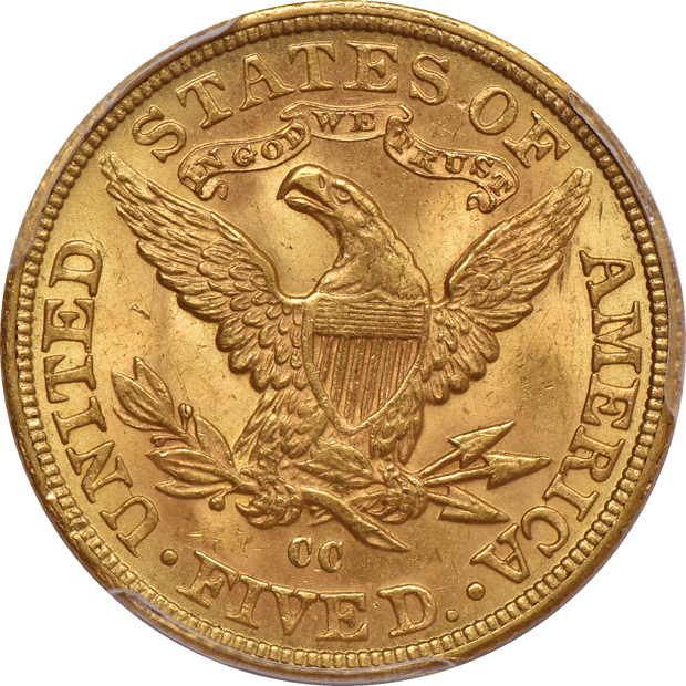 1890-CC PCGS MS-63 (shield)
