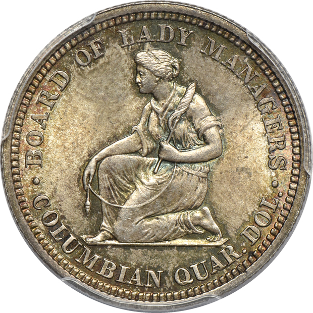 1893 Isabella PCGS MS-66