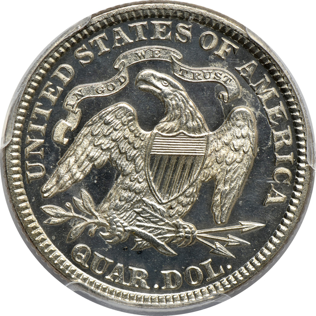 1890 PCGS Proof UNC details/altered surface