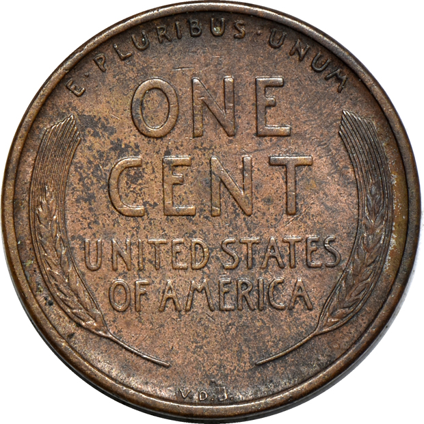 Complete collection of Lincoln Wheat cents in a Dansco 7100 album
