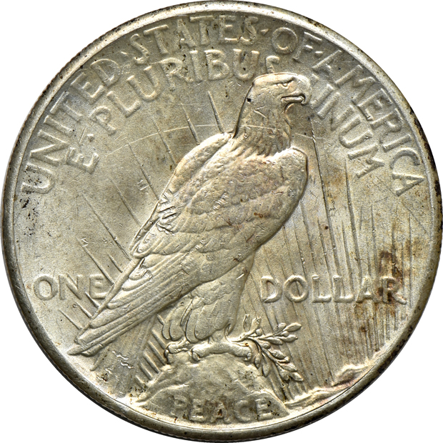 Complete collection of Peace dollars in a Dansco 7175 album