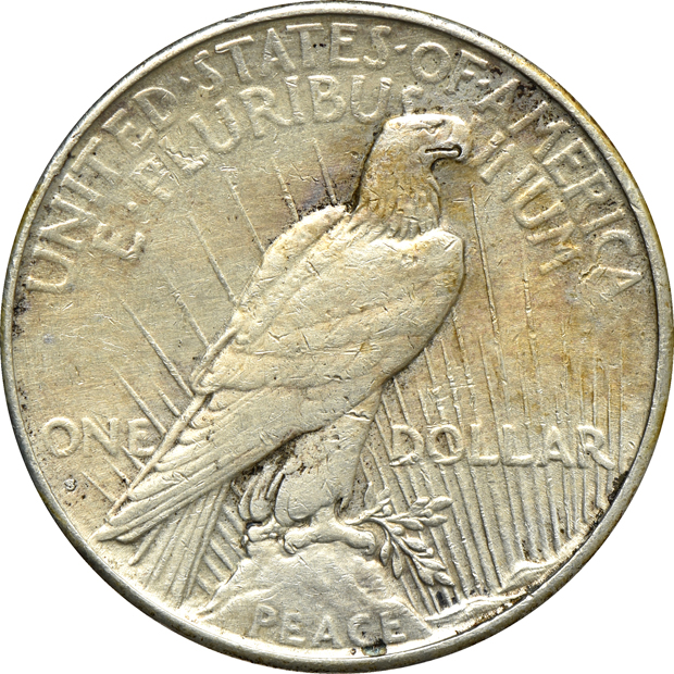 Complete collection of Peace dollars in a Dansco 7175 album