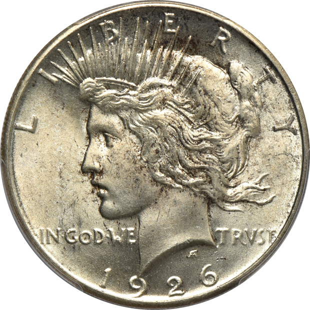 Complete collection of Peace dollars in a Dansco 7175 album