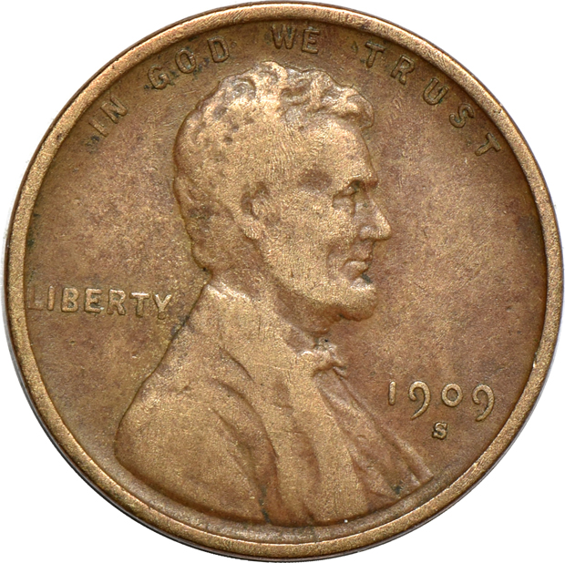 Nearly complete set of Lincoln cents (missing only 1922 plain) through 1958-D in a Dansco 7103 album