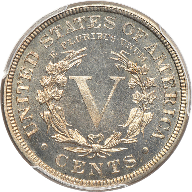 1884 Liberty nickel PCGS PR-65, and a 1904 Barber dime NGC MS-64 CAC