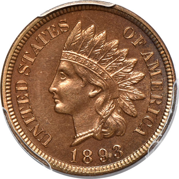 1874 NGC MS-62, 1886 Type 1 PCGS PR-65RB, and an 1893 PCGS PR-65RB